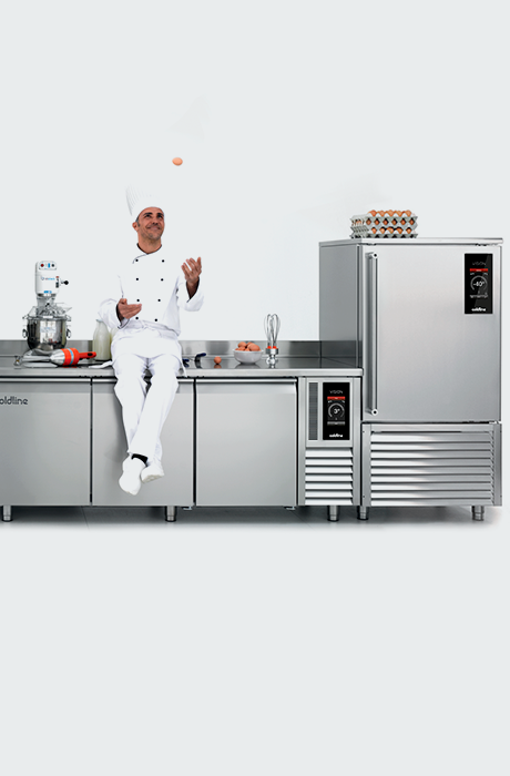 Abbattitore di temperatura multifunzione Vision Coldline